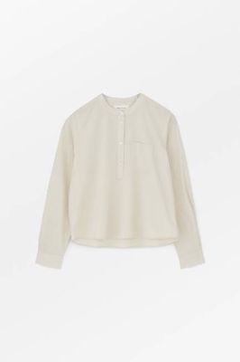 Agnes shirt - Light blue/White stripe