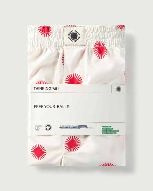 White red sun boxers