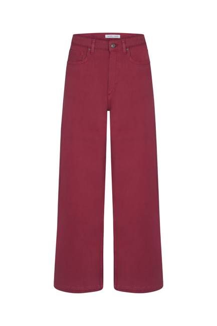 Bay Wide Leg Jean in Faded Rose