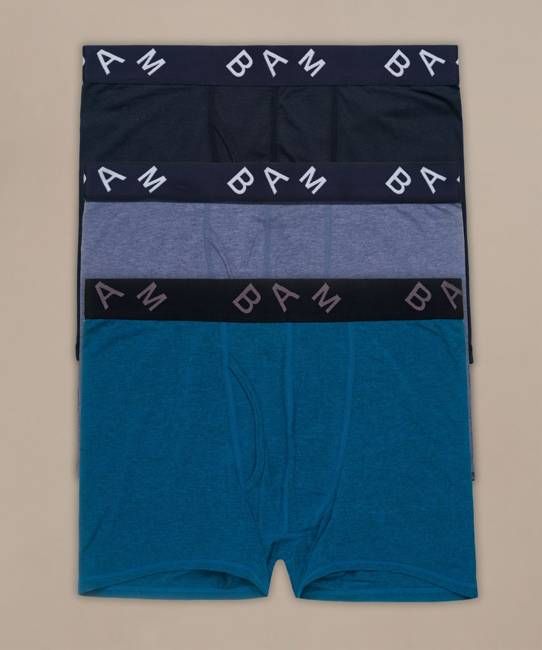 Regular Fitted Air Bamboo Boxers - 3 Pack
