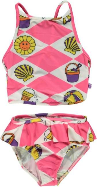 UV50 Bikini with Summer Vacation print