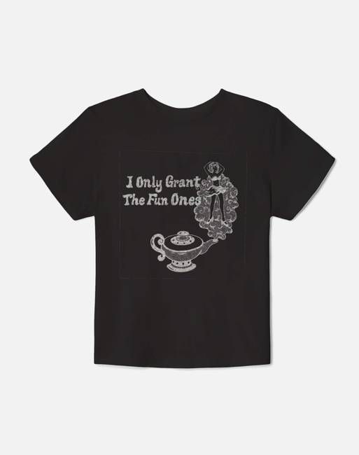 Classic Tee Fun Ones - Washed Black
