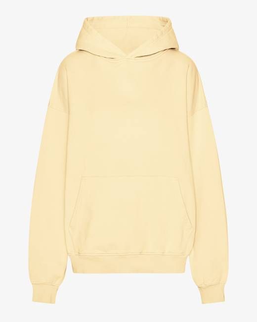 Organic Oversized Hood - Soft Yellow