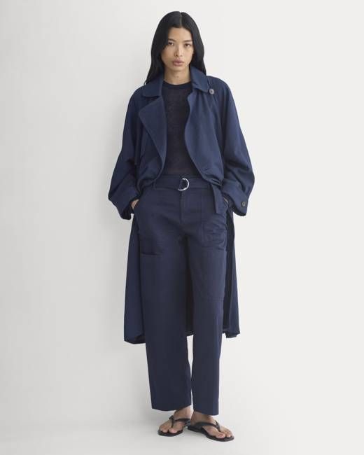 Utility Straight-Leg Cargo Pant | Navy