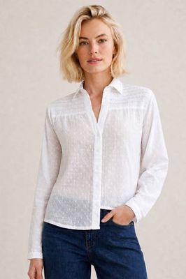 Livi Bluse aus Biobaumwolle | Weiß