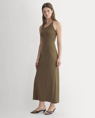 Racerback Maxi Knit Dress | Beech