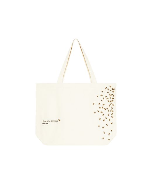 Bee The Change Tote Bag—Off-White