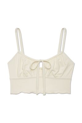 Selena Crop Top in Crema