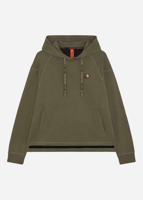 WOMENS SI HOODED SWEAT (W) OLIVE
