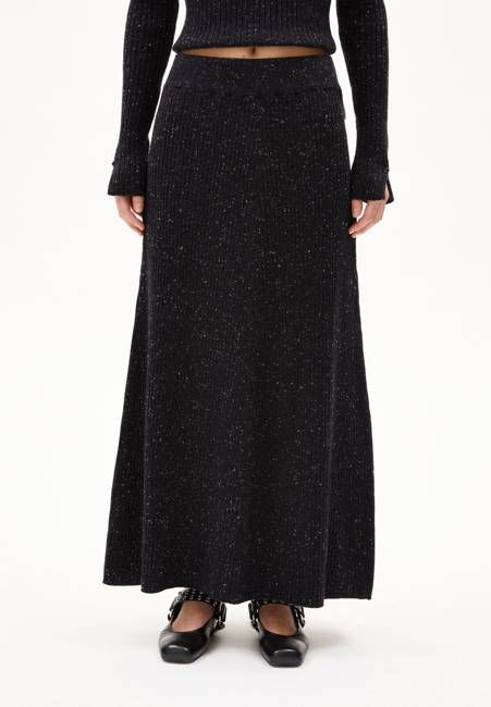 HANAA TWEED | black-oatmilk