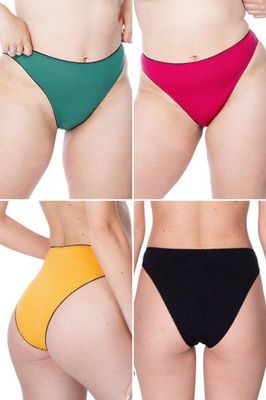 3 PACK JAMIE high leg briefs