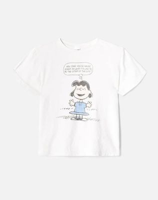 Classic Tee "Lucy Cute" - Vintage White