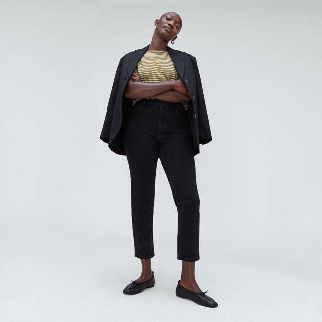 The Cheeky Hourglass Jean | Coal | 26.5" Inseam