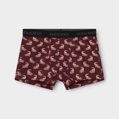 DEDICATED - Boxer Briefs Kalix Trout Burgundy