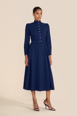 Nyra Navy Dress