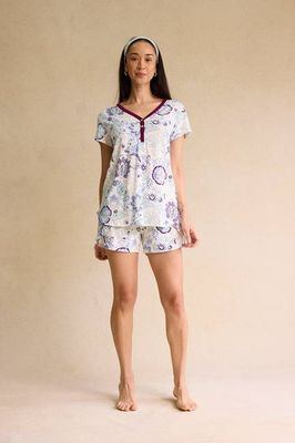 Henley Tee Short Set