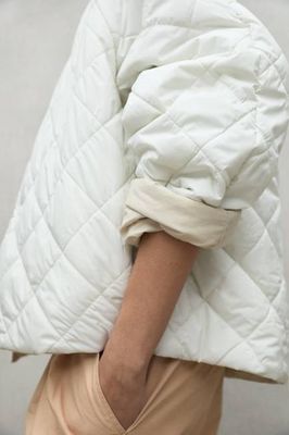 BEIGE REVERSIBLE JACKET GAVEA