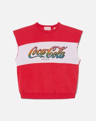 Vintage 90s Cut Off Sleeve Sweatshirt -#1406