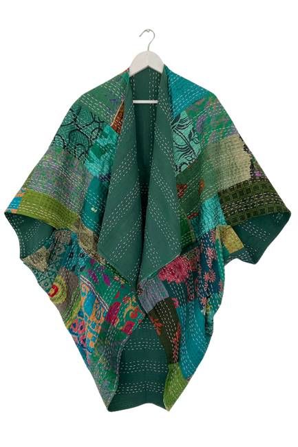 NEW! Vintage Patchwork Stories Kimono No.83