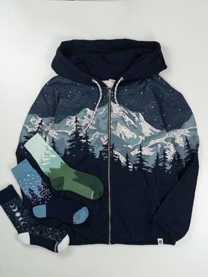 Cascadian Night Zip Hoodie Bundle