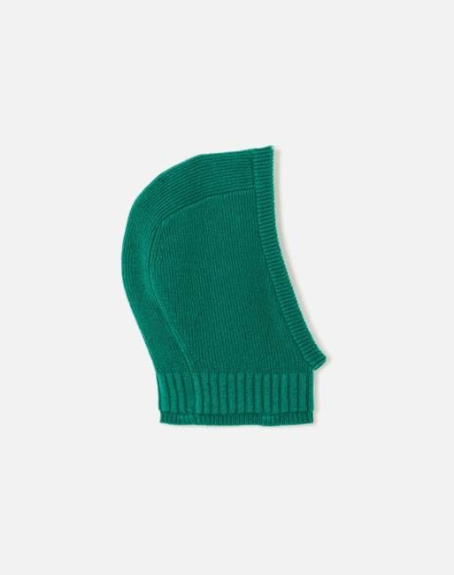 Rib Balaclava - Grass Green