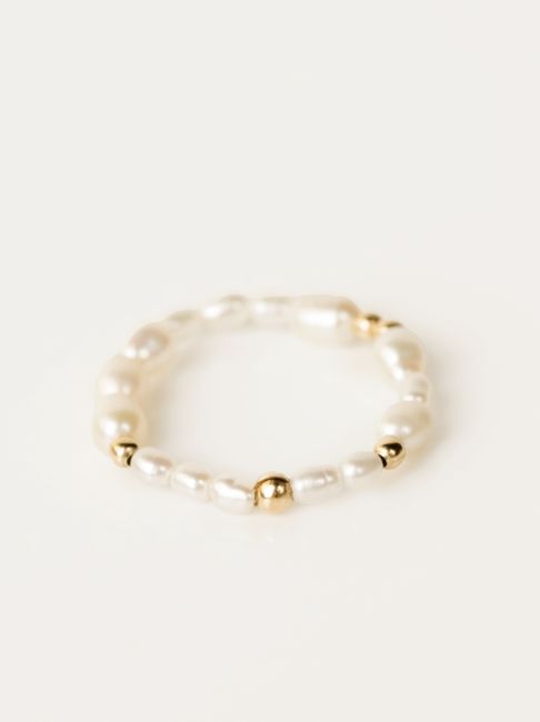 Pearl Beaded Ring