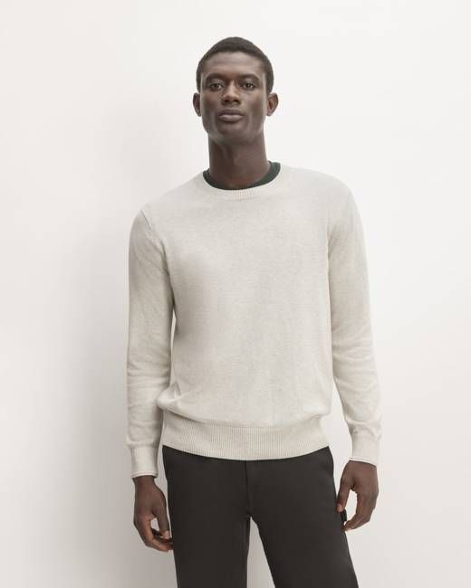 The No-Sweat Sweater | Uniform | Chalk