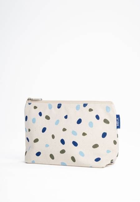 BIG POUCH by MELA - Blue Dots