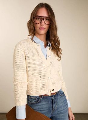 Catarina Ecotec Cropped Knitted Jacket