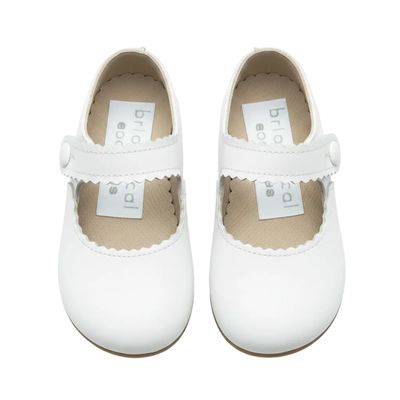 Britannical x Early Days Emma Pre-Walker Babyschuhe, Weiß