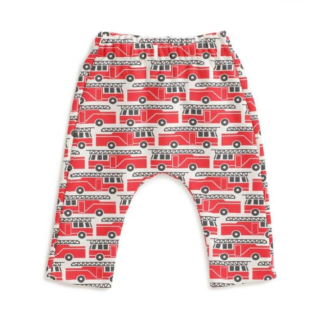 Winter Water Factory Harem Pants - Firetrucks Red
