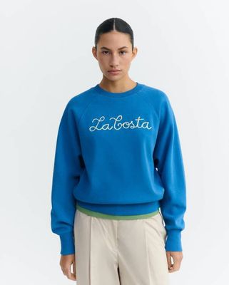 Hand-embroidered sweatshirt Bonnie Coast