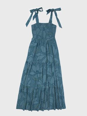 Evie Smocked Dress | Oasis