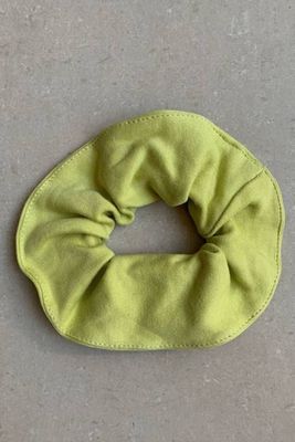 Scrunchie in Acid Green Jersey