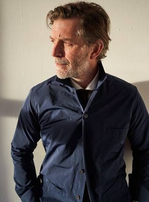 Sorona Rain Navy Chancery Overshirt