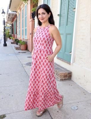 Coraline Organic Cotton Maxi Dress