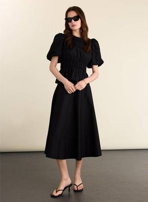 Loretta Organic Cotton Midi Skirt