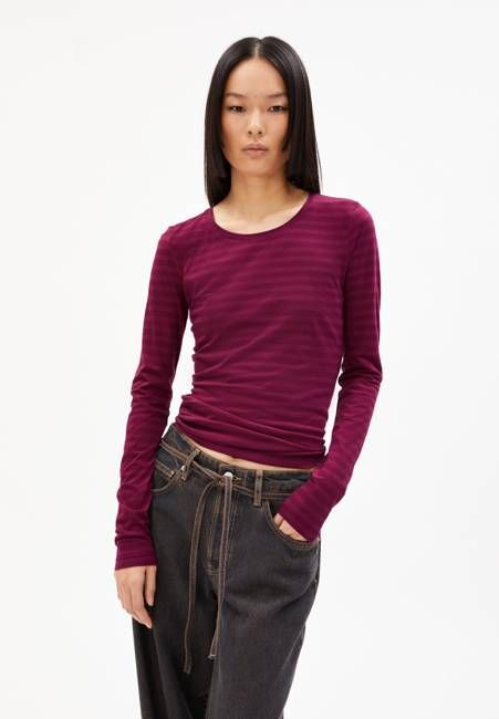 ENRICCAA STRIPES| cherry juice-cranberry juice