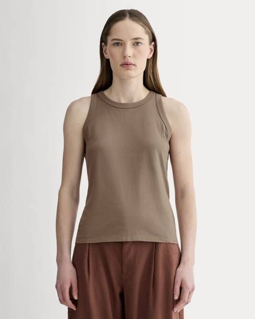 The Tank in Essential Cotton | Mocha