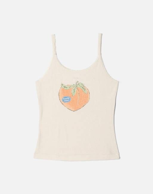 Lace Strap Tank Peachy Keen - Vintage White
