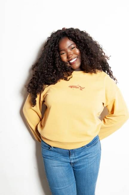 Duurzame sweater Solis | ocher gold - common | era