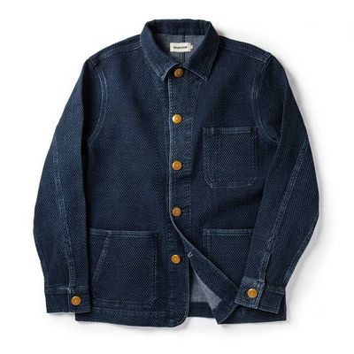 The Ojai Jacket in Indigo Diamond Plate
