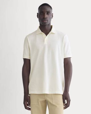 The Pique Polo | Bone