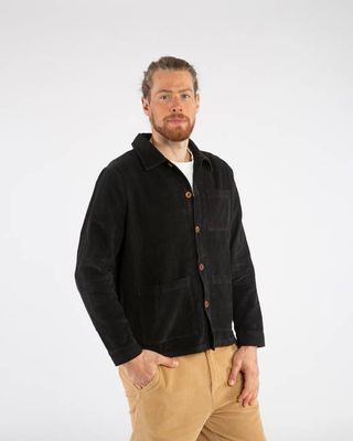 Corduroy Workwear Jacket black