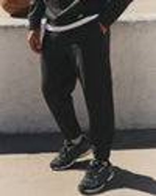 Men's Coronado Mixed Media Sweatpant 28" | Black Heather | Vuori