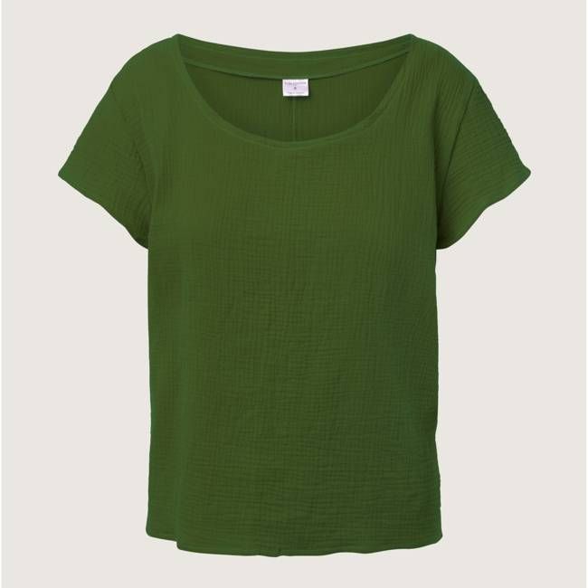 Musselin-Shirt Coube urte (grün)