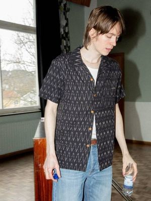 Arvid Hawaiihemd Ikat Mehrfarbig | Nudie Jeans