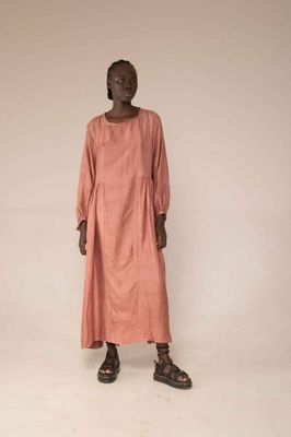 Balloon dress - old rose