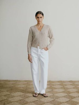 Una Jean, Recycled Denim, Salt