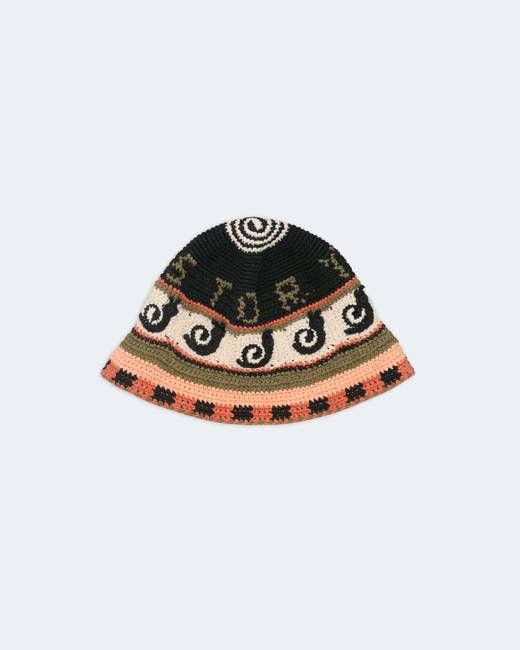 Kids Brew Hat - Olive Snail